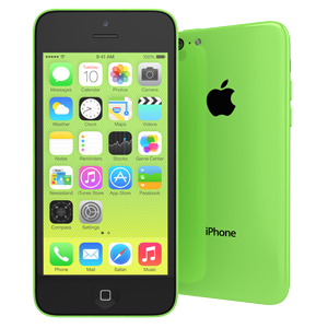 Apple iPhone 5C Green support render