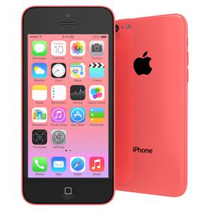 Apple iPhone 5C Pink support render